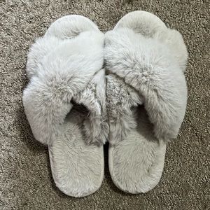 Cross Band Slippers